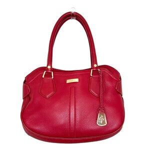Cole Haan Luxurious Red Leather Handbag